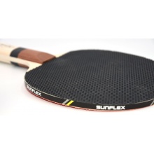 Sunflex Table Tennis Racket Prime S10 (Beginner, Pips Out, without Sponge) - 1 Racket